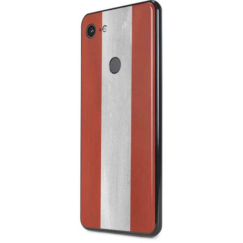 Latvia Flag Distressed Google Pixel 3 XL Skin